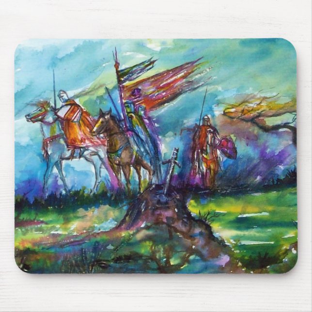 REITER IM STORM MOUSEPAD (Vorne)