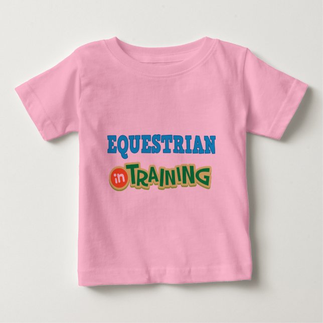 Reiter im Training (Zukunft) Baby T-shirt (Vorderseite)