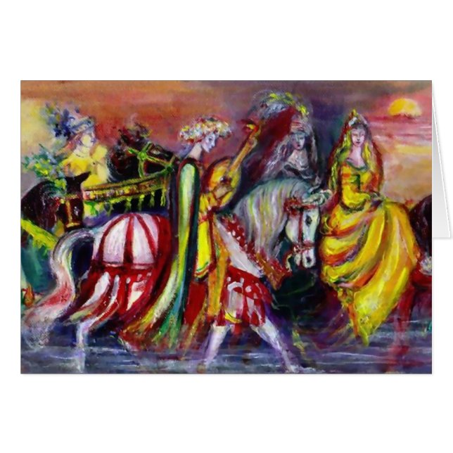 Reiter in der Nacht 2 (Vorderseite (Horizontal))