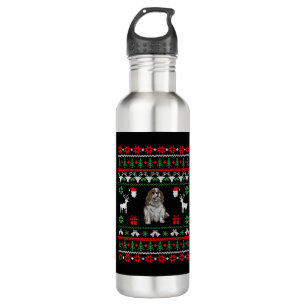 Reiter King Charles Christmas Edelstahlflasche