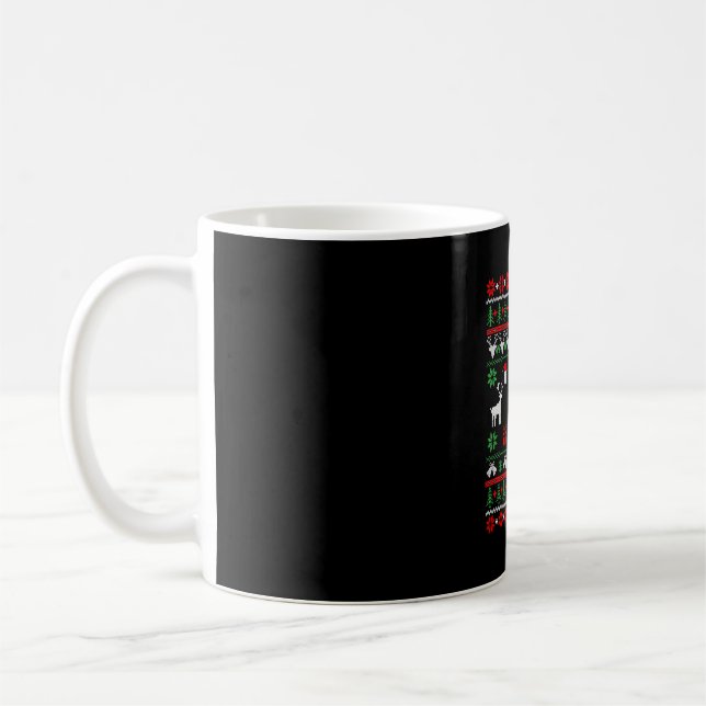 Reiter King Charles Christmas Kaffeetasse (Links)