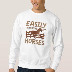 Reiter leicht abgelenkt sweatshirt
