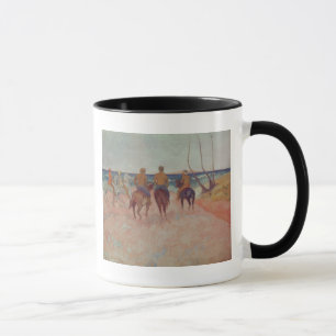 Reiter Paul Gauguins   auf dem Strand 1902 Tasse