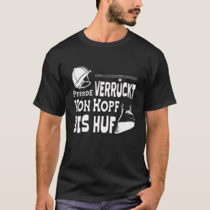 Reiter Pferd Natur T-Shirt