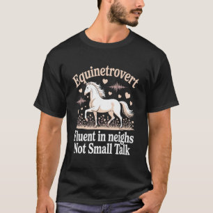 Reiter Pferdeliebhaber Reiten Reiten zu Pferd T-Shirt