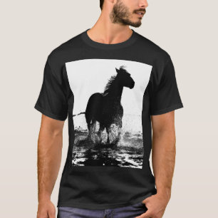 Reiter Pop Art Template nach Maß T-Shirt