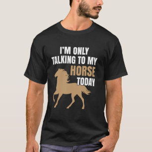 Reiter Sprüche lustige Reiter Pferde Geschenk Pfer T-Shirt