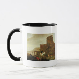 Reiter und Badegast Tasse