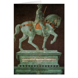 Reiterdenkmal an Sir John Hawkwood, Uccello