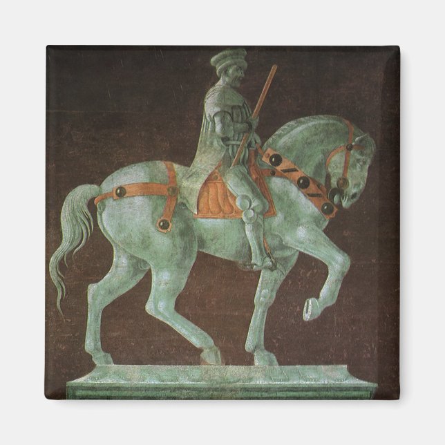 Reiterdenkmal an Sir John Hawkwood, Uccello Magnet (Vorne)