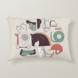 Reiternotwendigkeits-Wurfs-Kissen Zierkissen