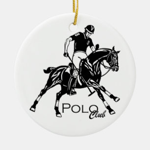 Reiterpolosportverein Keramik Ornament