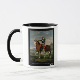 Reiterporträt Tasse
