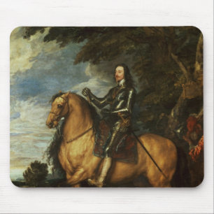 Reiterporträt von Charles I c.1637-38 Mousepad