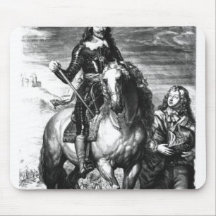 Reiterporträt von Charles I Mousepad