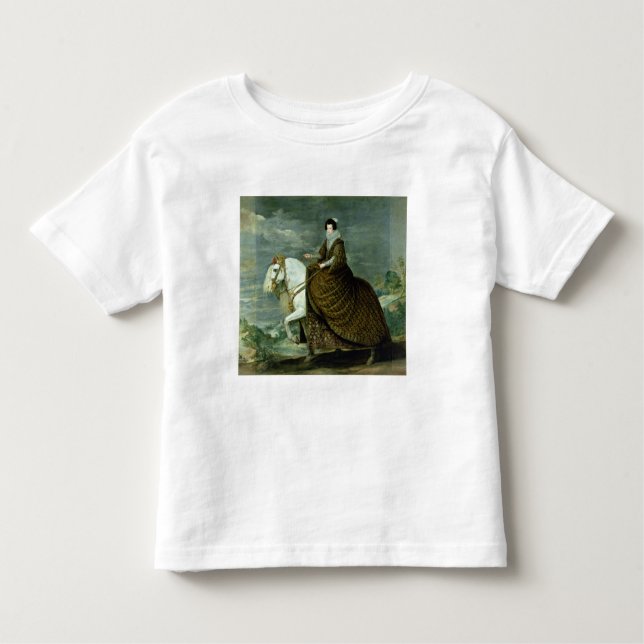 Reiterporträt von Elisabeth De Frankreich Kleinkind T-shirt (Vorderseite)