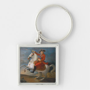 Reiterporträt von Louis XVI 1791 Schlüsselanhänger