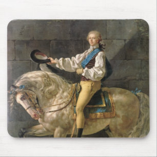 Reiterporträt von Stanislas Kostka Mousepad