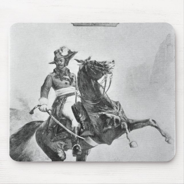 Reiterporträt von Thomas Alexandre Mousepad (Vorne)