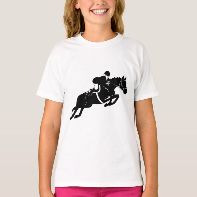Reiterpullover T-Shirt (Vorderseite)