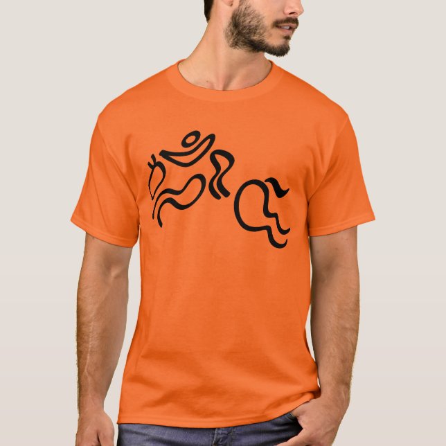 Reiterspringen T-Shirt (Vorderseite)