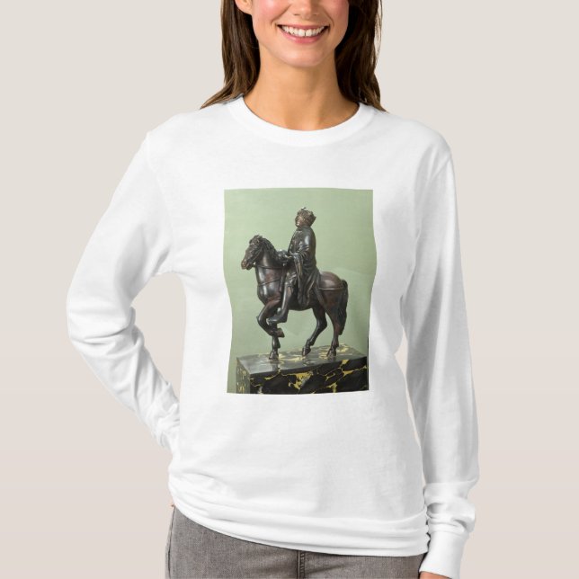Reiterstatue von Karl der Große 2 T-Shirt (Vorderseite)