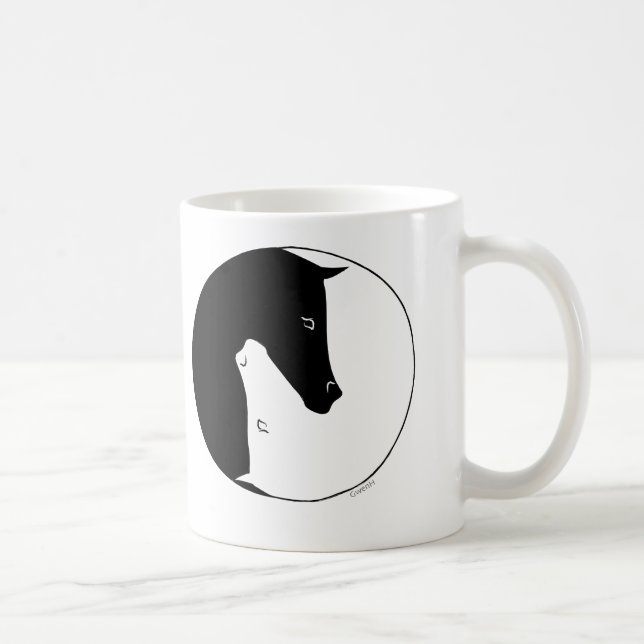 ReiterYing Yang Tasse (Rechts)