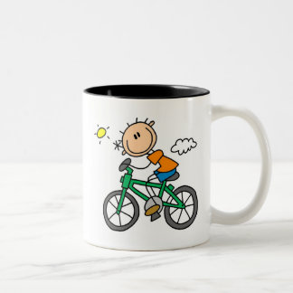 Reitfahrrad - Mann Zweifarbige Tasse