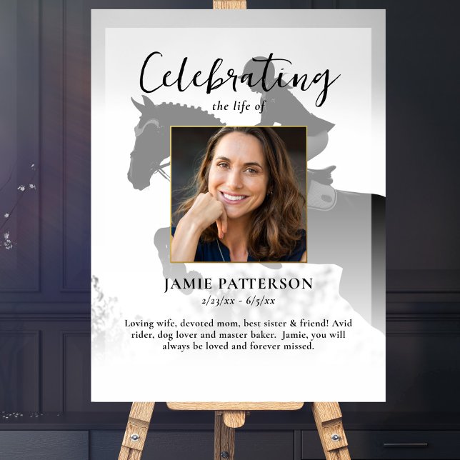 Reitfeier Foto Beerdigung des Lebens Poster (Von Creator hochgeladen)