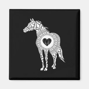 Reitgeschenk für Pferde Magnet