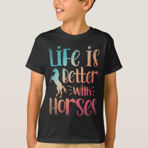 Reitgeschenk für Tiere ist besser mit H T-Shirt