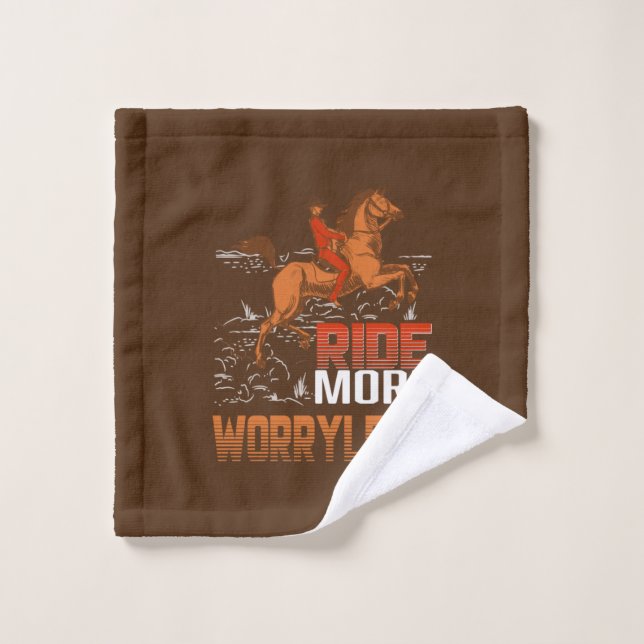 Reitgeschenk | Mehr Spaß Waschlappen (Waschlappen)