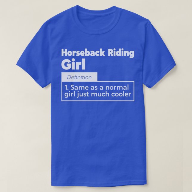ReitGirl1 T-Shirt (Design vorne)