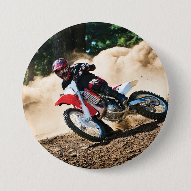 Reitkissen Button (Vorderseite)