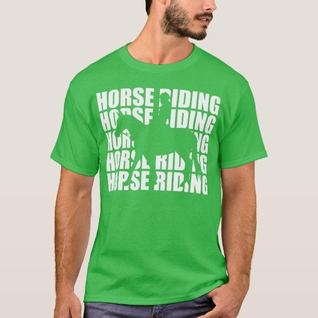 Reitmädchen T-Shirt (Vorderseite)