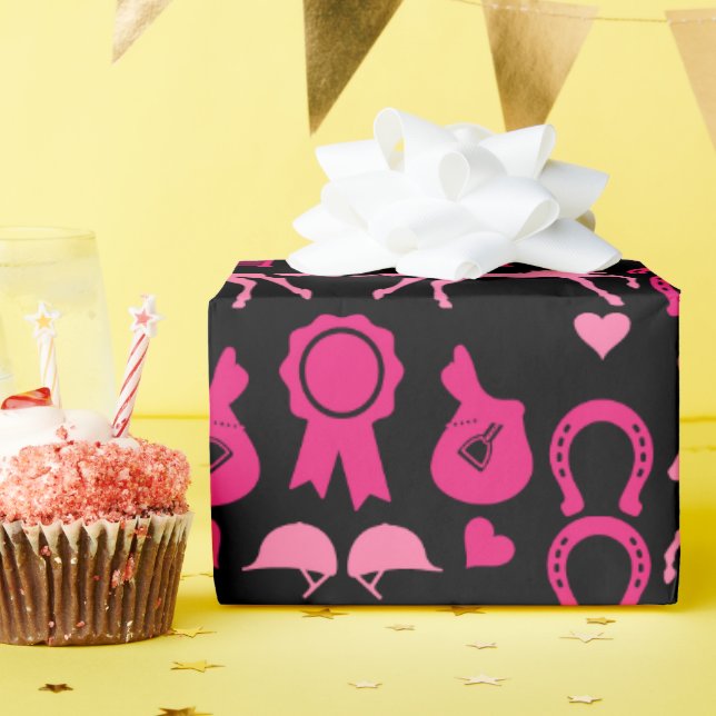 Reitpapier Geschenkpapier (Geburtstagsparty)