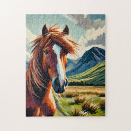 Reitpferd 250 Stück Puzzle