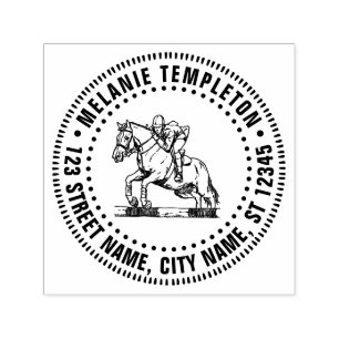 Reitpferd #2 Jump Name Rücksendeadresse Permastempel