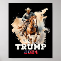 Reitpferd Amerikanische Flagge Cowboy 1