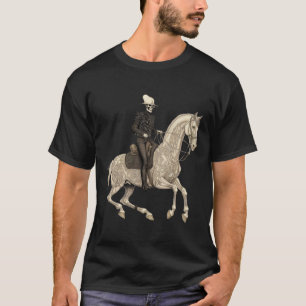 Reitpferd Cowboy Pferdeliebhaber Halloween-Kostüm T-Shirt