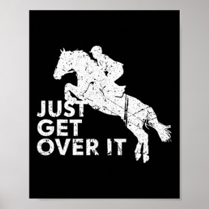Reitpferd Horsebac Poster