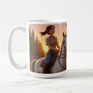 Reitpferd Kaffeetasse