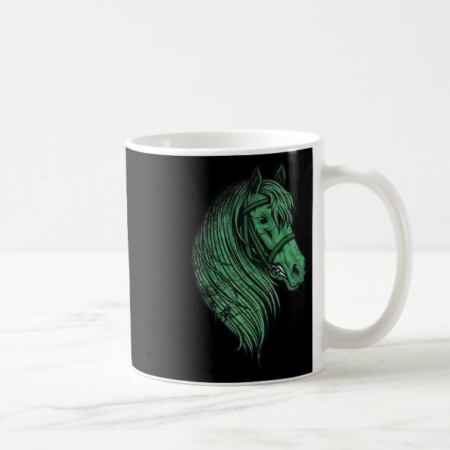 Reitpferd Kaffeetasse (Rechts)