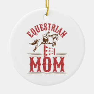 Reitpferd Mama Reitpferd Muttertag anzeigen Keramik Ornament