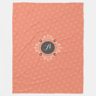 Reitpferd Monogram Fleecedecke
