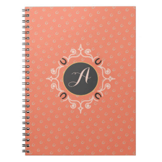 Reitpferd Monogram Notizblock