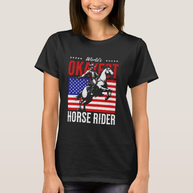 Reitpferd Ridin T-Shirt (Vorderseite)