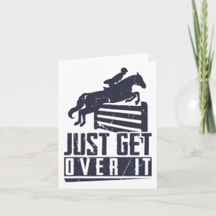 Reitpferd Show Jumping Horse Jumping Horseb Karte