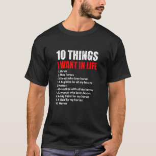Reitpferd T-Shirt