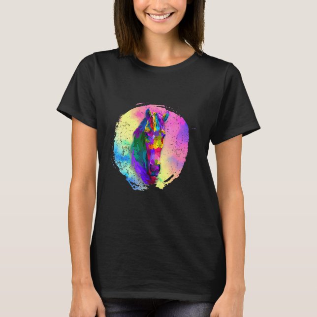Reitpferd T-Shirt (Vorderseite)